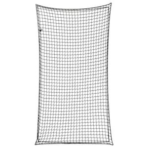 vidaXL S&iacute;ť na př&iacute;věsn&yacute; voz&iacute;k s elastick&yacute;m lanem čern&aacute; 3 x 1,65 m PP