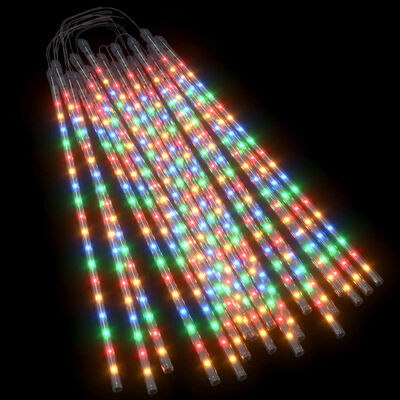 vidaXL Padající světla 20 ks 50 cm barevná 720 LED dovnitř i ven