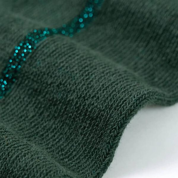 Dětsk&eacute; punčoch&aacute;če tmavě zelen&eacute; 128