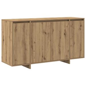 vidaXL Serv&iacute;rovac&iacute; skř&iacute;ň Artisanov&yacute; dub 135 x 41 x 75 cm