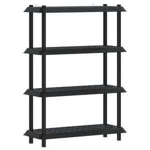 vidaXL Reg&aacute;lov&aacute; jednotka 4 pater 100 x 40 x 136,5 cm PP Antracitov&aacute;