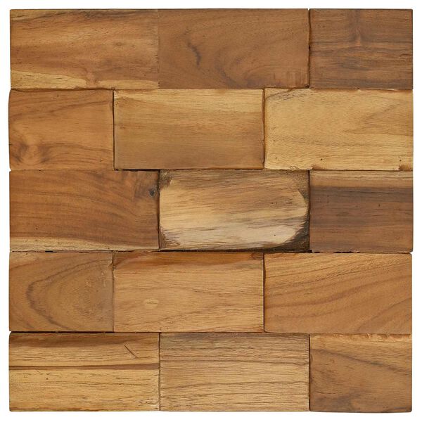 vidaXL &Uacute;ložn&aacute; stolička Hněd&aacute; 40 x 40 x 45 cm Pevn&eacute; teakov&eacute; dřevo