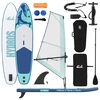 vidaXL Nafukovac&iacute; SUP deska s plachtou HYDROS 330 x 76 x 15 cm pro