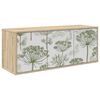 vidaXL N&aacute;stěnn&aacute; TV skř&iacute;ň GOTHA 102 x 33 x 40 cm Dub sonoma