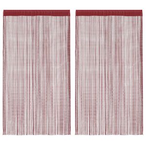 vidaXL Prov&aacute;zkov&eacute; z&aacute;clony, 2 ks, 100x250 cm, v&iacute;nov&aacute;