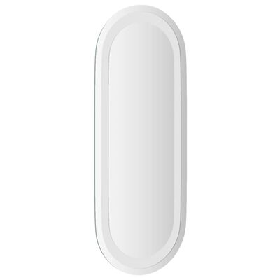 vidaXL Koupelnové LED zrcadlo 50 x 20 cm oválné