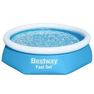 Bestway Nafukovac&iacute; baz&eacute;n Fast Set kulat&yacute; 244 x 61 cm 57265