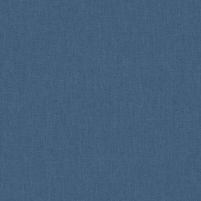 vidaXL Dětská ohrádka s matrací námořnická modrá lněná tkanina