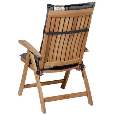 Madison Poduška na židli vysoké opěradlo Garden 123x50cm šedá PHOSA056