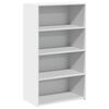 vidaXL Skř&iacute;ň highboard b&iacute;l&aacute; 70 x 41 x 124 cm kompozitn&iacute; dřevo