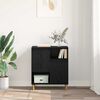 vidaXL Servírovací skříň Černý dub 35 x 60 x 70 cm Kompozitní dřevo