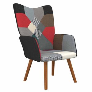 vidaXL Relaxačn&iacute; křeslo patchwork textil