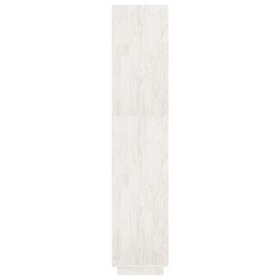 vidaXL Knihovna / dělicí stěna bílá 60 x 35 x 167 cm masivní borovice
