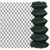vidaXL Dr&aacute;těn&eacute; pletivo ocel 0,8 x 15 m zelen&eacute;