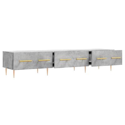 vidaXL TV skříňka betonově šedá 150 x 36 x 30 cm kompozitní dřevo