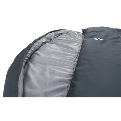 Outwell Dvojitý spací pytel Campion Lux se zipem vlevo tmavě šedý