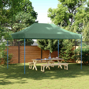 vidaXL Skl&aacute;dac&iacute; party stan pop-up zelen&yacute; 440 x 292 x 315 cm