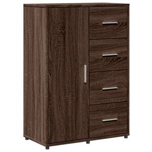 vidaXL Př&iacute;born&iacute;k hněd&yacute; dub 60 x 31 x 84 cm kompozitn&iacute; dřevo