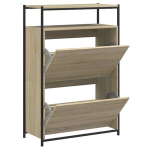 vidaXL Botn&iacute;k dub sonoma 75 x 34 x 112 cm kompozitn&iacute; dřevo