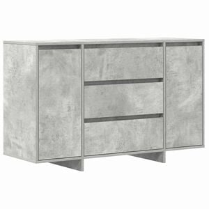 vidaXL Serv&iacute;rovac&iacute; skř&iacute;ň Betonově &scaron;ed&aacute; 120 x 41 x 75 cm