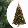 vidaXL Uměl&yacute; v&aacute;nočn&iacute; stromek s v&aacute;nočn&iacute;mi koulemi 150 cm 150 LED