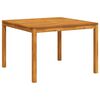 vidaXL Zahradn&iacute; j&iacute;deln&iacute; stůl 110 x 110 x 75 cm masivn&iacute; ak&aacute;ciov&eacute; dřevo