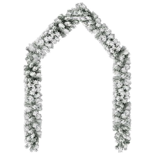 vidaXL V&aacute;nočn&iacute; girlanda s LED a sadou koul&iacute; zelen&aacute; 20 m PVC