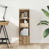 vidaXL Knihovna dub artisan 31x24x102 cm kompozitn&iacute; dřevo