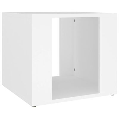 vidaXL Noční stolek bílý 41 x 40 x 36 cm kompozitní dřevo