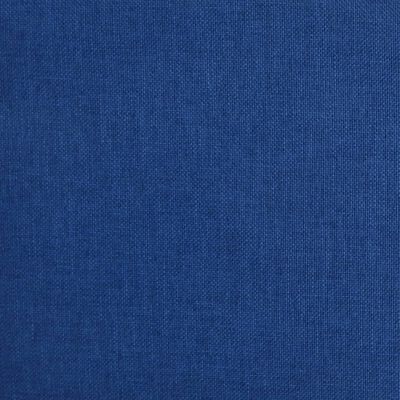 vidaXL 2místná rozkládací pohovka se 2 polštáři modrá textil