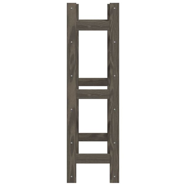 vidaXL Stojan na v&iacute;no na 30 lahv&iacute; &scaron;ed&yacute; masivn&iacute; borov&eacute; dřevo