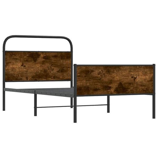 vidaXL R&aacute;m postele bez matrace 90x190 cm dub sonoma kompozitn&iacute; dřevo