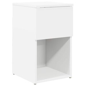 vidaXL Z&aacute;suvka pod postel B&iacute;l&aacute; 29 x 31,5 x 49 cm Kompozitn&iacute; dřevo