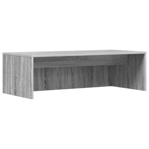 vidaXL N&aacute;stěnn&yacute; stolek &Scaron;ed&aacute; Sonoma Kompozitn&iacute; dřevo 100 x 45 x 30 cm