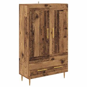 vidaXL Vysok&yacute; bufet Star&eacute; dřevo 69,5 x 31 x 115 cm kompozitn&iacute; dřevo