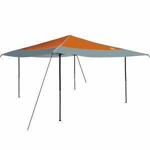 vidaXL Plachtov&yacute; Stan 395 x 395 x 251 cm Oranžov&aacute; textil