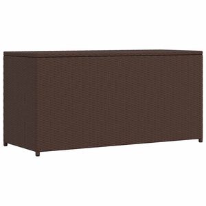 vidaXL Zahradn&iacute; &uacute;ložn&yacute; box hněd&yacute; 120 x 50 x 60 cm polyratan