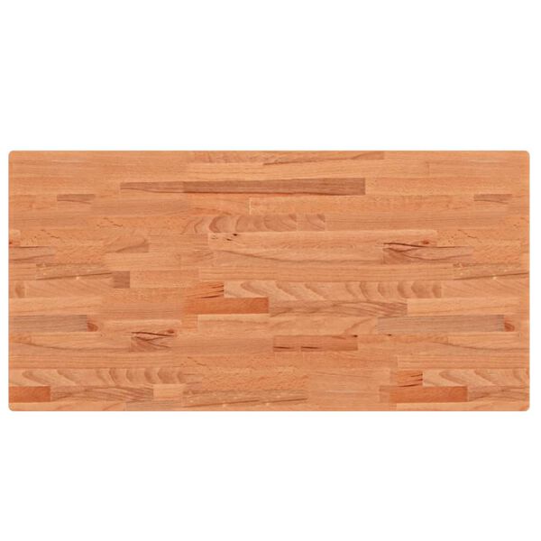 vidaXL Stoln&iacute; deska 100 x 50 x 4 cm obd&eacute;ln&iacute;kov&aacute; masivn&iacute; bukov&eacute; dřevo