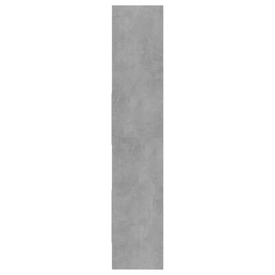 vidaXL Knihovna betonově šedá 60 x 35 x 180 cm dřevotříska