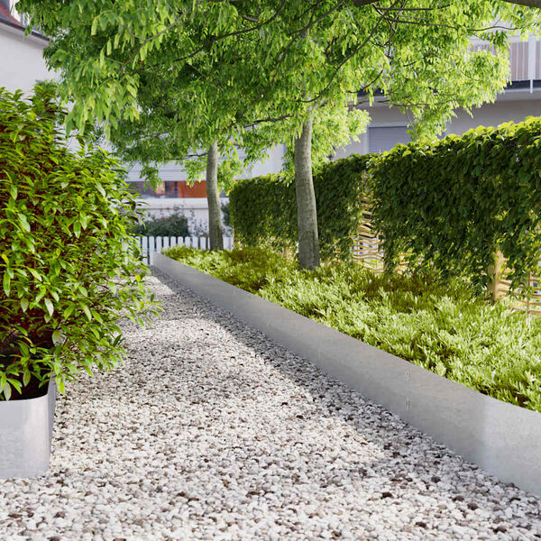 vidaXL Travn&iacute; lemy 20 ks 25x103 cm pozinkovan&aacute; ocel