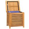 vidaXL Zahradn&iacute; &uacute;ložn&yacute; box s vložkou 60 x 50 x 58 cm masivn&iacute; teak
