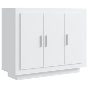 vidaXL Př&iacute;born&iacute;k b&iacute;l&yacute; 92 x 35 x 75 cm kompozitn&iacute; dřevo