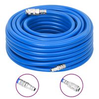 vidaXL Vzduchová hadice modrá 0,6" 100 m PVC