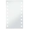 vidaXL Koupelnov&eacute; n&aacute;stěnn&eacute; zrcadlo s LED osvětlen&iacute;m 60 x 100 cm