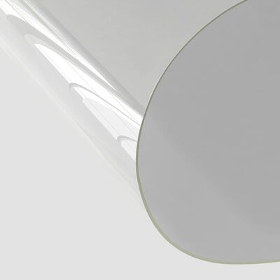 vidaXL Ochranná fólie na stůl průhledná 100 x 60 cm 1,6 mm PVC