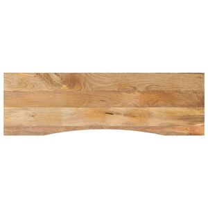 vidaXL Stoln&iacute; deska s v&yacute;řezem 160x50x2,5 cm masivn&iacute; hrub&yacute; mangovn&iacute;k