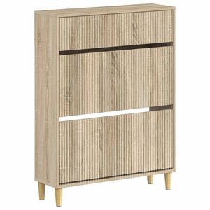vidaXL Skř&iacute;ň na obuv ARNHEM 78 x 24 x 103 cm Kompozitn&iacute; dřevo