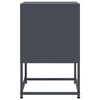 vidaXL Noční stolek antracitový 36 x 39 x 60,5 cm ocel
