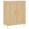 vidaXL Skř&iacute;ň highboard dub sonoma 69,5 x 34 x 180 cm kompozitn&iacute; dřevo