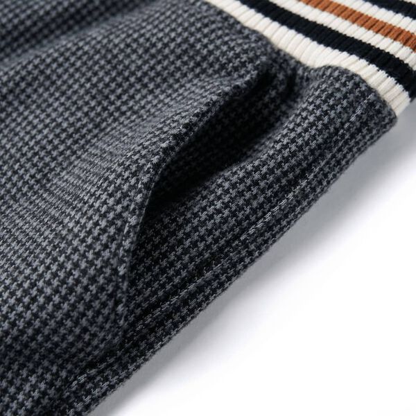 Dětsk&eacute; kalhoty antracitov&eacute; 140